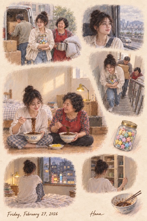 Hana's page from February 2026